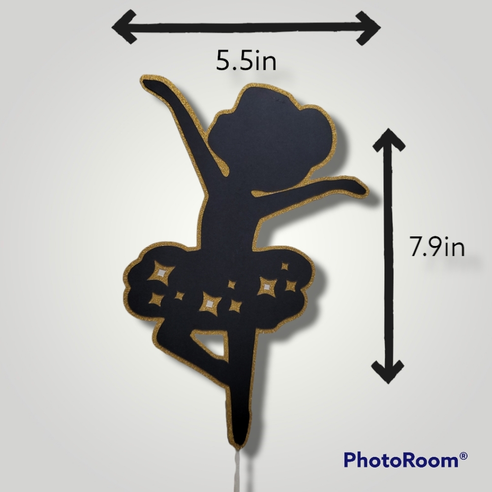 Ballerina Cake Topper